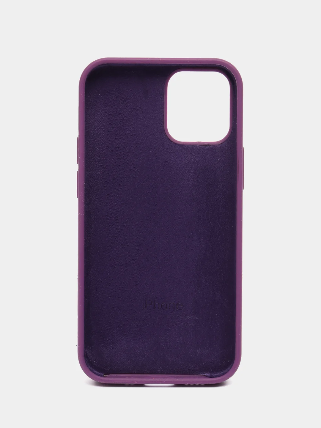 Фиолетовый силиконовый чехол Silicone Case для iPhone 12 Mini, 12, 12Pro, 12 Pro Max