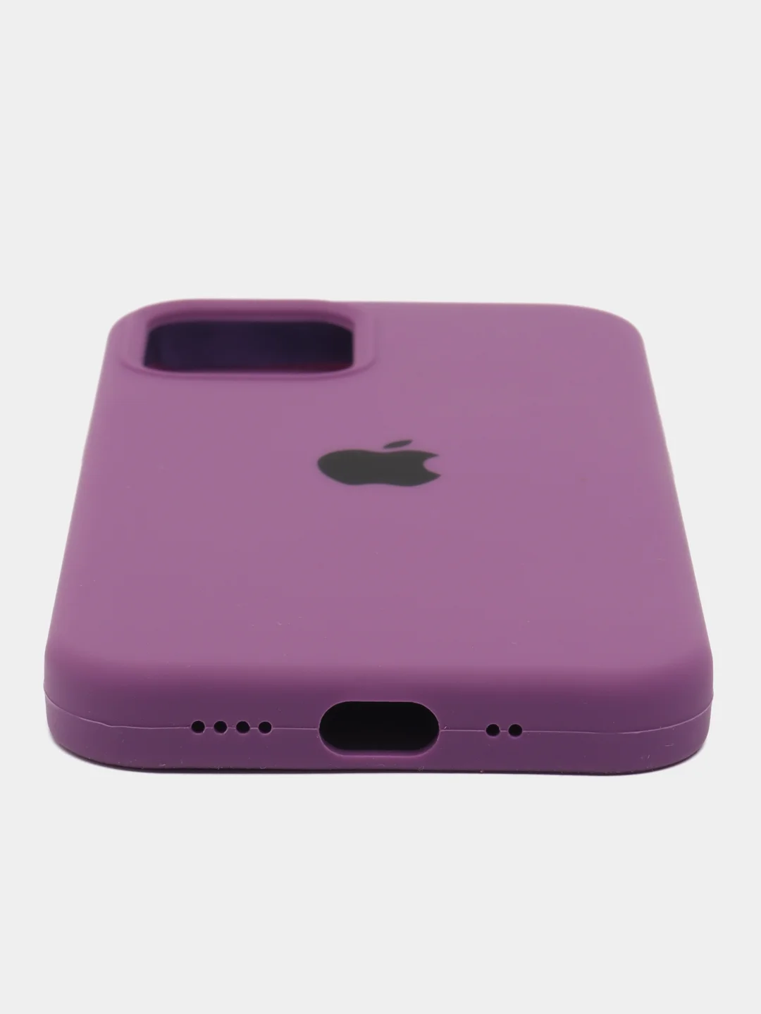 Фиолетовый силиконовый чехол Silicone Case для iPhone 12 Mini, 12, 12Pro, 12 Pro Max