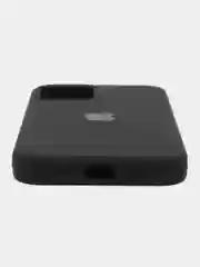 Черный силиконовый чехол Silicone Case для iPhone 12 Mini, 12, 12Pro, 12 Pro Max
