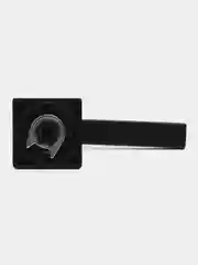 Черный ручка дверная VETTORE R06.081 MBP (черный матовый) для входных и межкомнатных дверей
