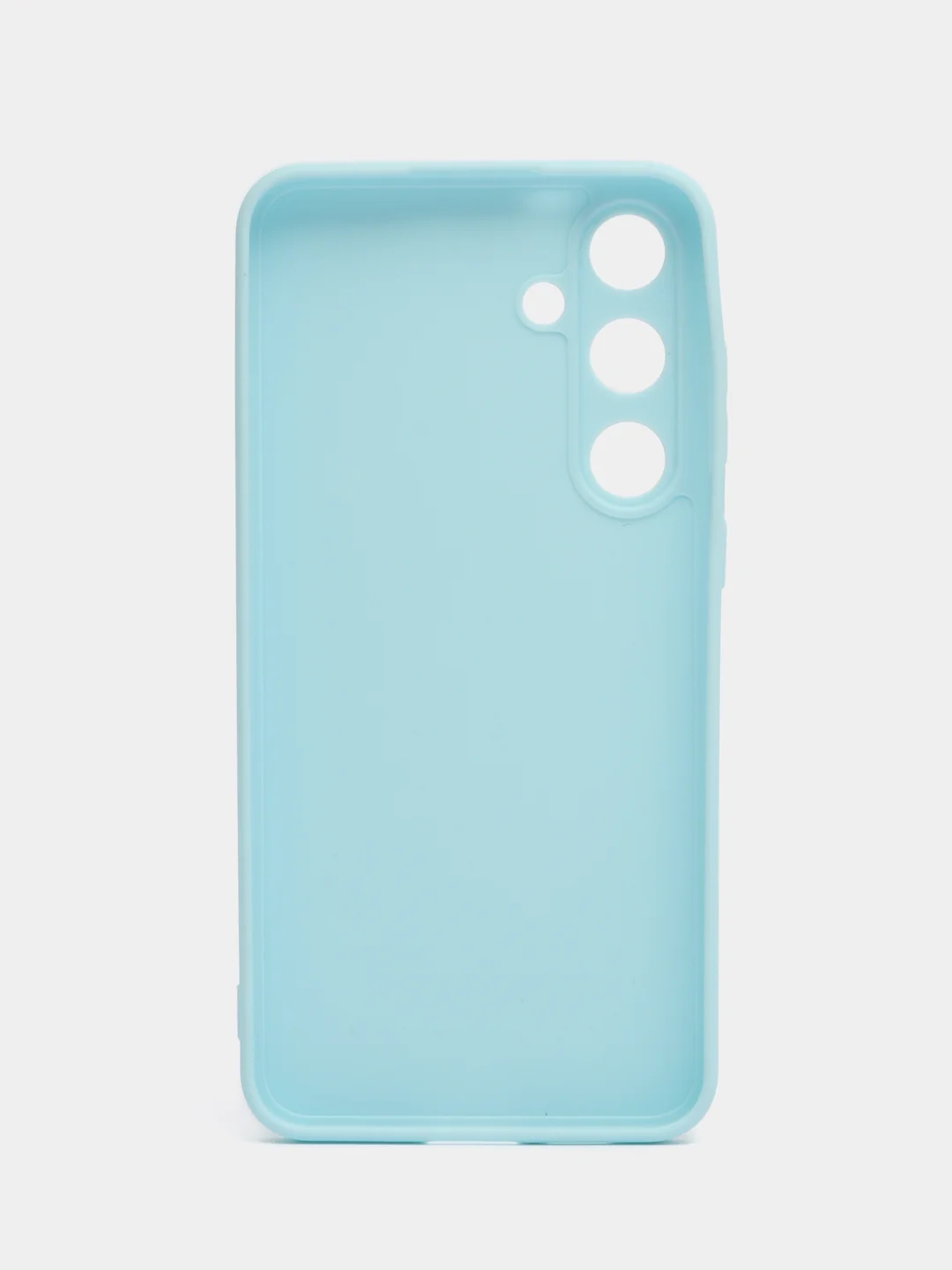 Голубой чехол для Samsung Galaxy S24 Plus 5G ( Самсунг С24 Плюс )силиконовый ,