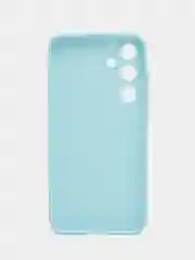 Голубой чехол для Samsung Galaxy S24 Plus 5G ( Самсунг С24 Плюс )силиконовый ,