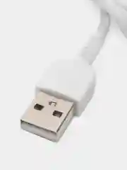 Белый кабель USB - Apple Lightning для Зарядки и Передачи данных Hoco X13, 1м