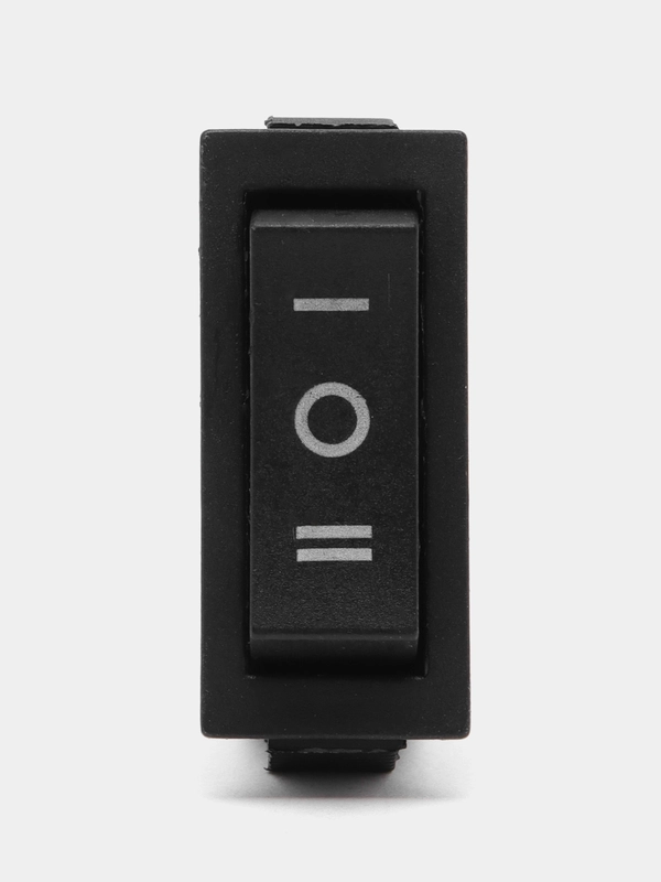 Переключатель GSMIN KCD3 SPDT 15 А 250 В / 20 A 125 В AC 3pin (Черный)