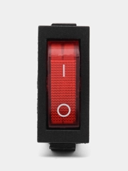 Переключатель с подсветкой KCD3-101N-C3-R/3P on-off красный, зелёный (15A 250VAC)