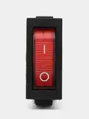 Красный переключатель с подсветкой KCD3-101N-C3-R/3P on-off красный, зелёный (15A 250VAC)