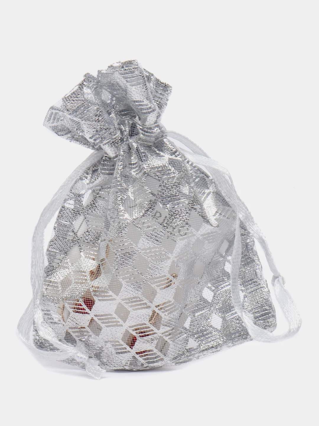 Белый серьги с керамикой, бижутерия