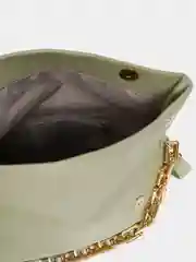 Мятный сумка женская, клатч через плечо