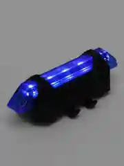 Красный фонарь велосипедный диодный, аккумуляторный, задний