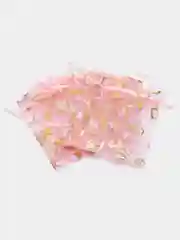 Красный мешочек подарочный, 5 шт, 10х12 см