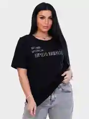 Угольный футболка женская, 100% хлопок, большие размеры