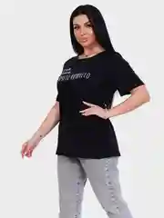 Угольный футболка женская, 100% хлопок, большие размеры