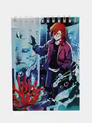 Красный блокнот аниме Бродячие псы, Салли Фейс, Bungou stray dogs, Sally Face