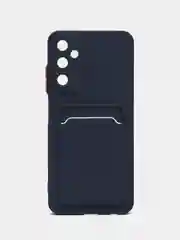 Морской чехол Samsung Galaxy A05S Самсунг Гэлакси А05C с карманом для карт, прозрачный