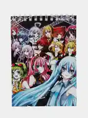Коралловый блокнот по мотивам аниме Vocaloid (Вокалоид)