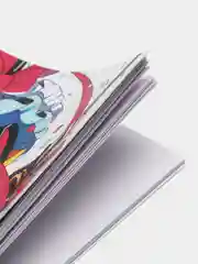 Коралловый блокнот по мотивам аниме Vocaloid (Вокалоид)