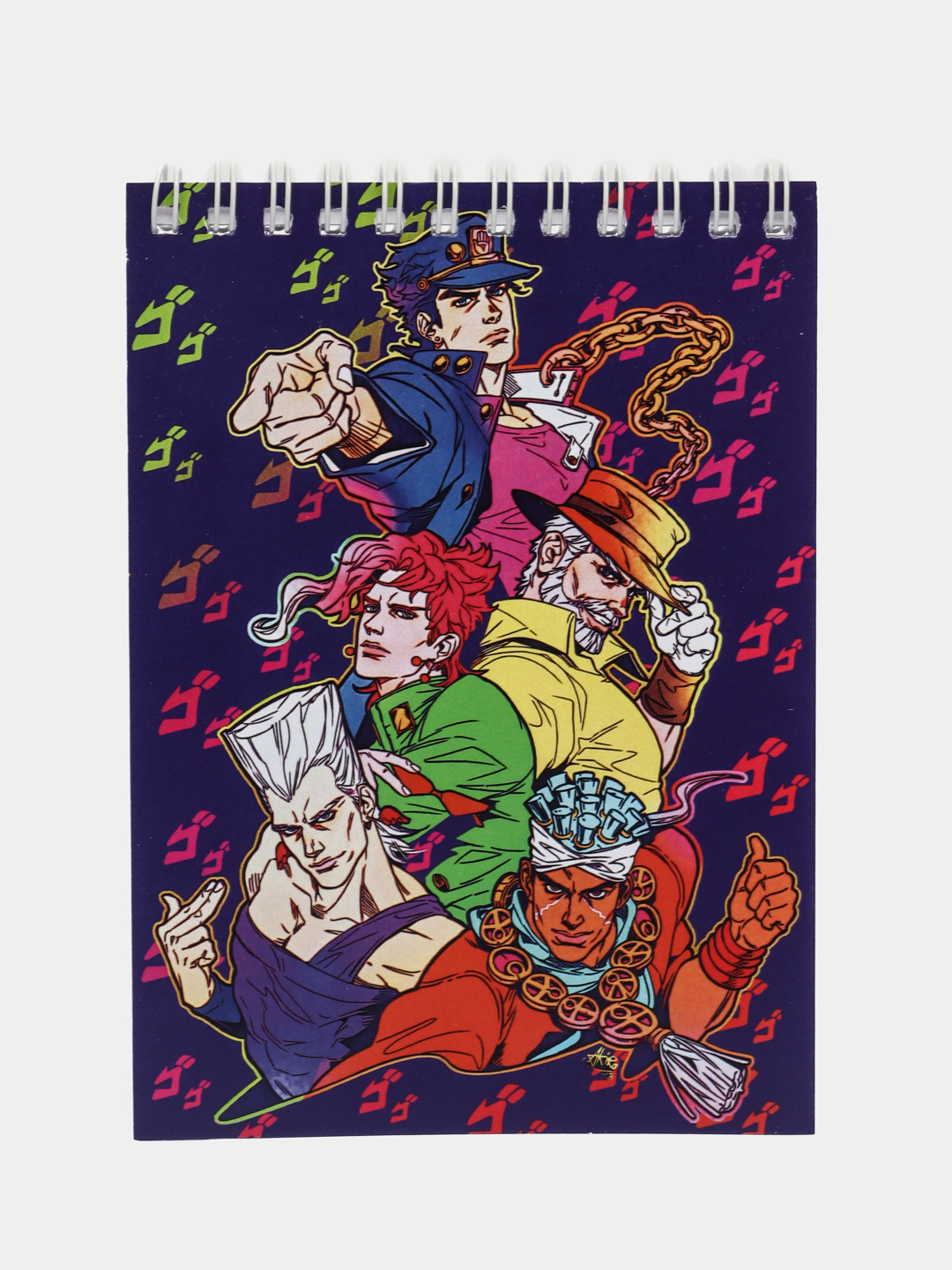 Блокнот аниме JoJo Bizarre Adventure (ДжоДжо) купить по цене 135.95 ₽ в  интернет-магазине Магнит Маркет