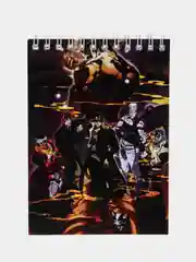 Красный блокнот аниме JoJo Bizarre Adventure (ДжоДжо)