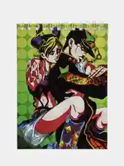 Лазурный блокнот аниме JoJo Bizarre Adventure (ДжоДжо)