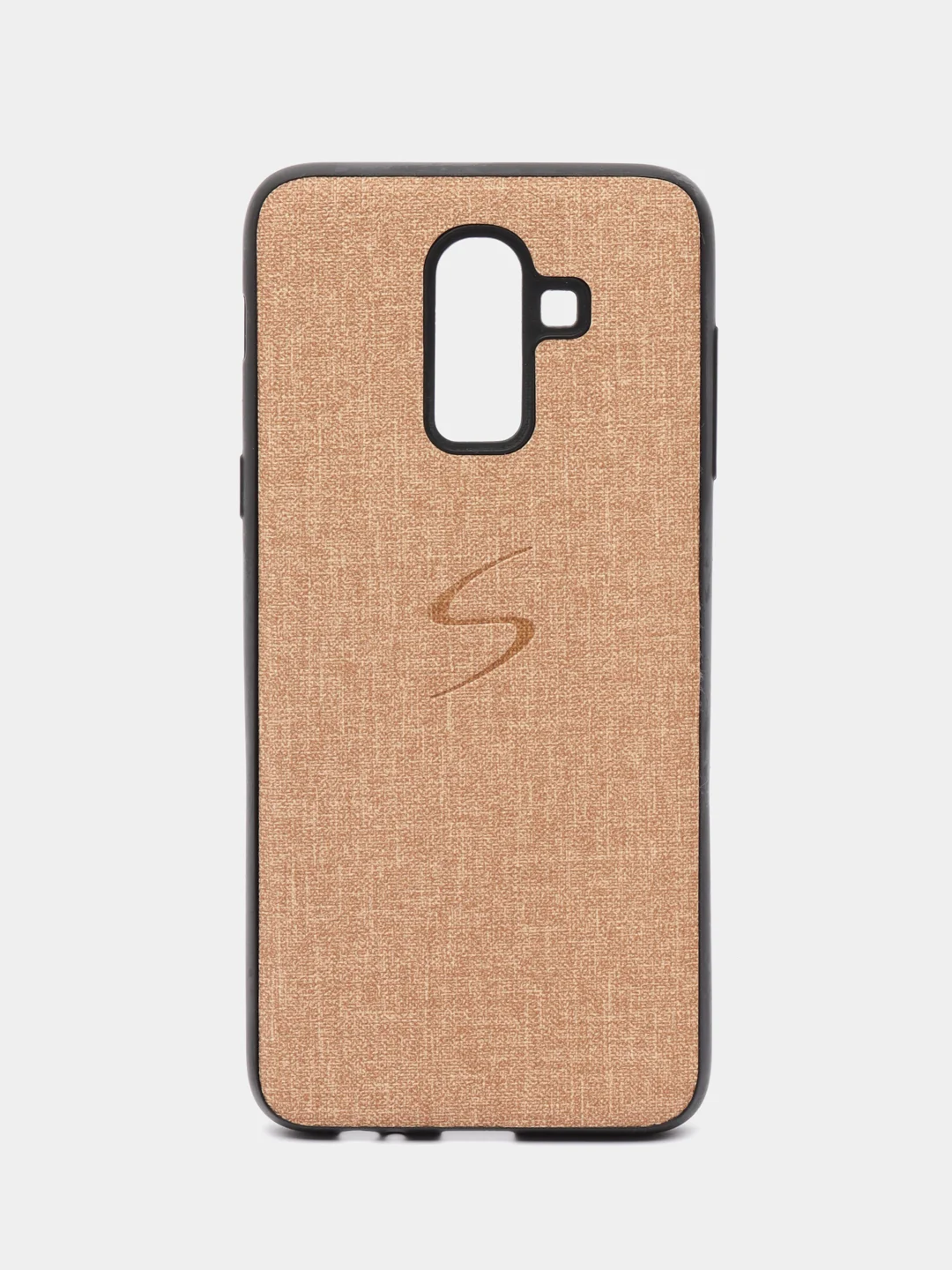 Бежевый чехол для Samsung J8 2018 A6 PLUS