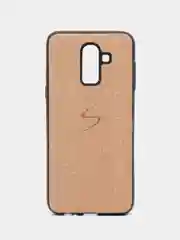 Бежевый чехол для Samsung J8 2018 A6 PLUS