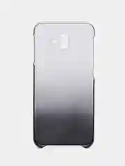 Черный глянцевая накладка для Samsung J6 plus