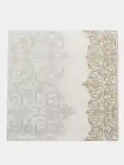 Золотой салфетки  бумажные,33*33 см,20 штук/Сервировочные салфетки/Салфетки праздничные