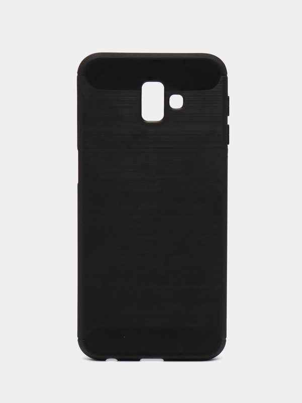 Чехол с карбоновой вставкой для Samsung J6 Plus,J6+