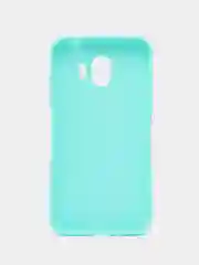 Бирюзовый яркий силиконовый чехол для Samsung J2 2018