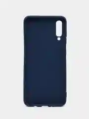 Темно-синий силиконовый чехол для Samsung A70