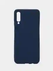 Темно-синий силиконовый чехол для Samsung A70