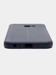 Темно-синий чехол силиконовый однотонный для Samsung J4 Plus 2018