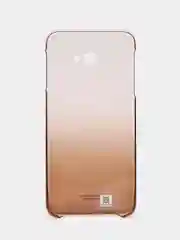 Коричневый глянцевый чехол для Samsung J4 Plus,J4+