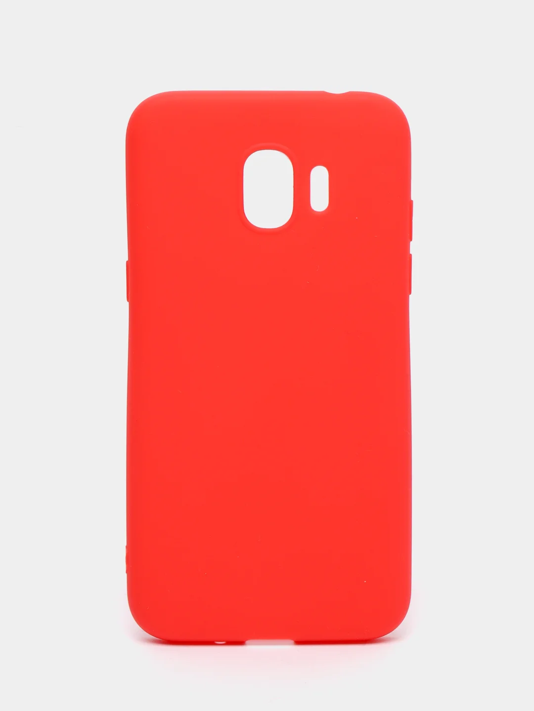 Красный яркий силиконовый чехол для Samsung J2 2018