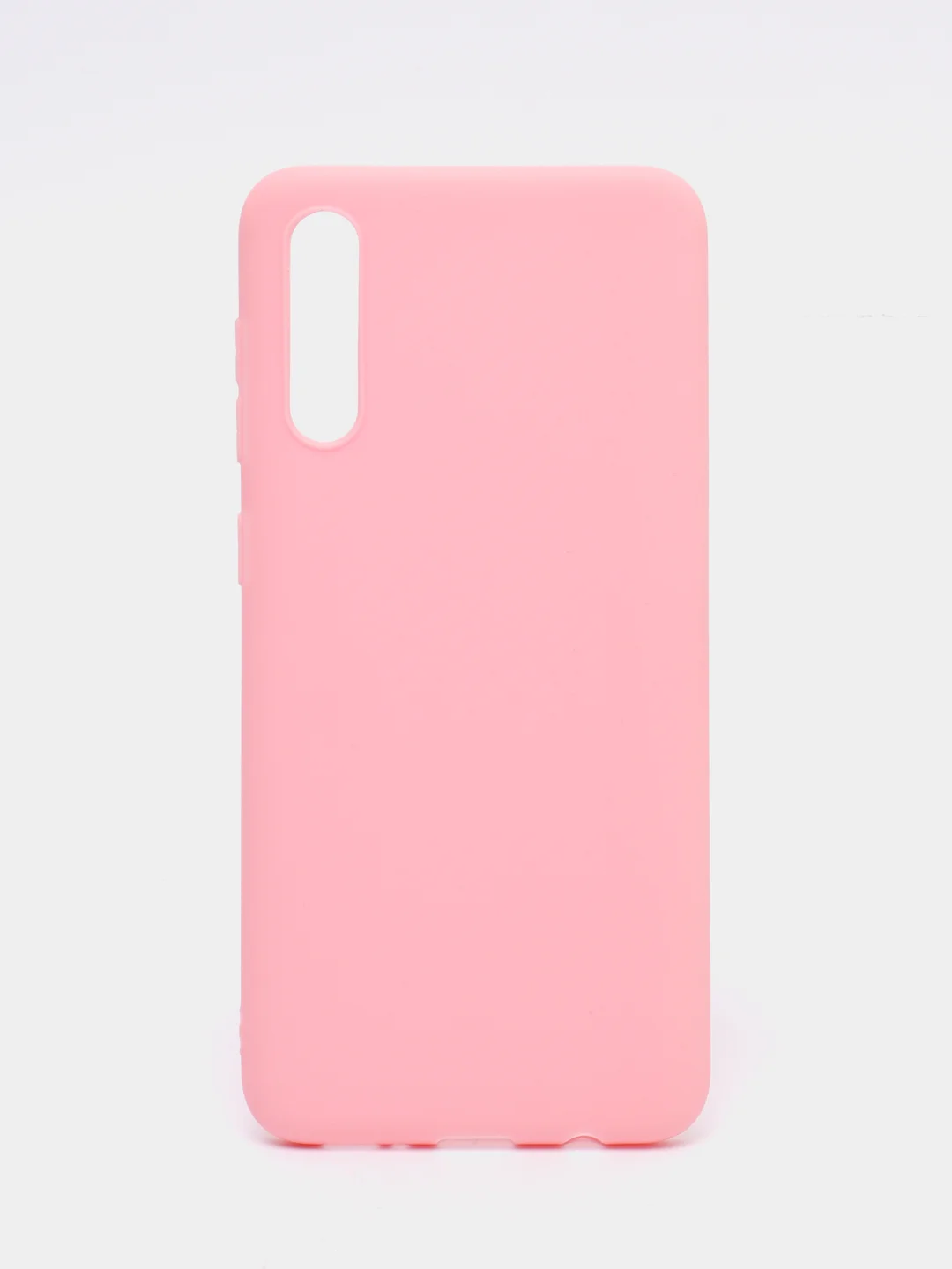 Розовый чехол силиконовый Samsung Galaxy A50 / A50s / A30s
