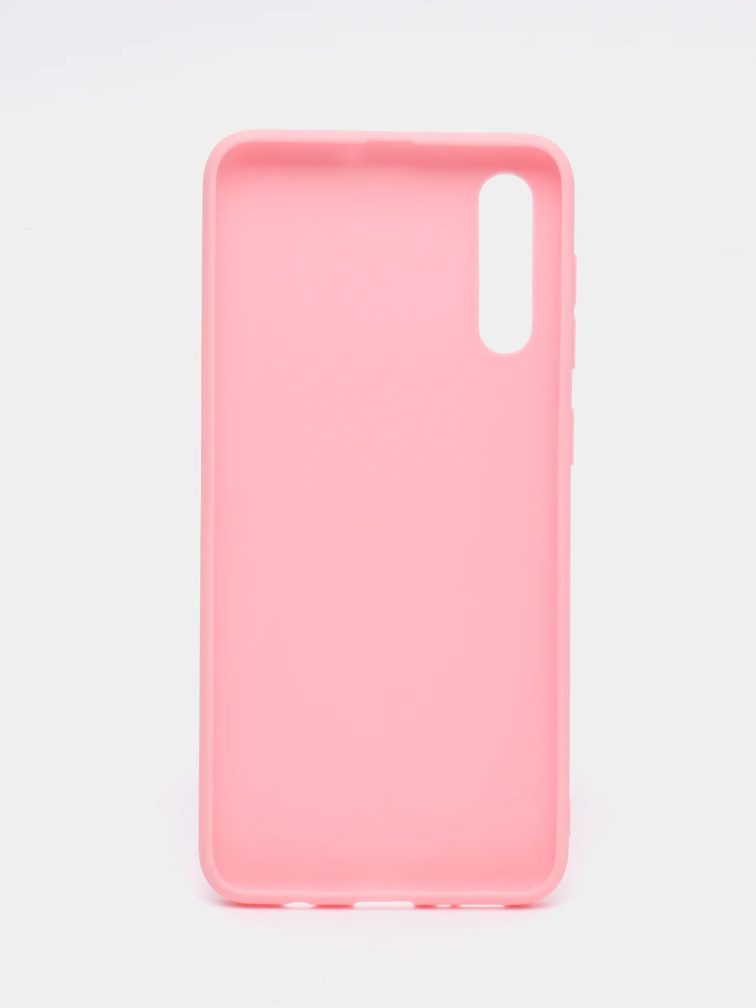 Розовый чехол силиконовый Samsung Galaxy A50 / A50s / A30s
