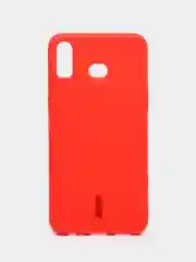 Красный силиконовый чехол для Samsung A6s