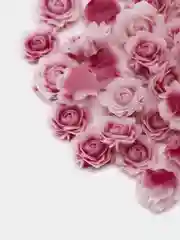 Марсала объемные фигурки для маникюра / Стразы для 3D дизайна ногтей
