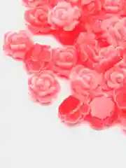 Молочный объемные фигурки для маникюра / Стразы для 3D дизайна ногтей