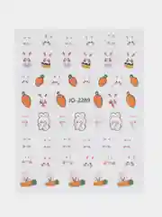 Конфетный наклейки для дизайна ногтей