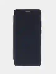 Темно-синий чехол книжка с карточкой для Xiaomi Note 8 Pro