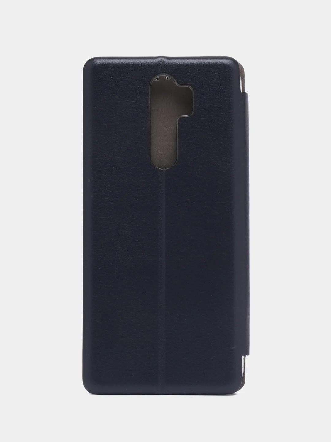 Синий меланж чехол книжка с карточкой для Xiaomi Note 8 Pro