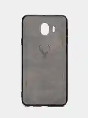 Серый чехол с рисунком для Samsung J4 2018