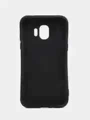 Синий силиконовый матовый чехол для Samsung J2 2018