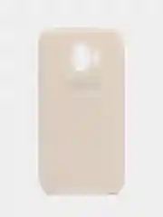 Кремовый чехол силикон ковер для Samsung J2 2018,J3 2017,J5 2017, J7 2017