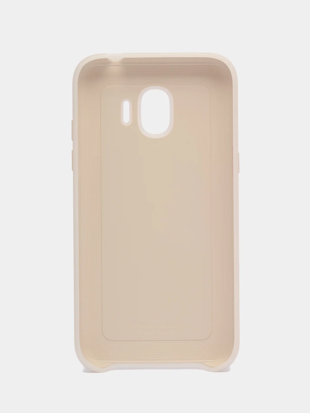Кремовый чехол силикон ковер для Samsung J2 2018,J3 2017,J5 2017, J7 2017