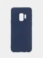 Темно-синий силиконовый цветной чхол для Samsung S9