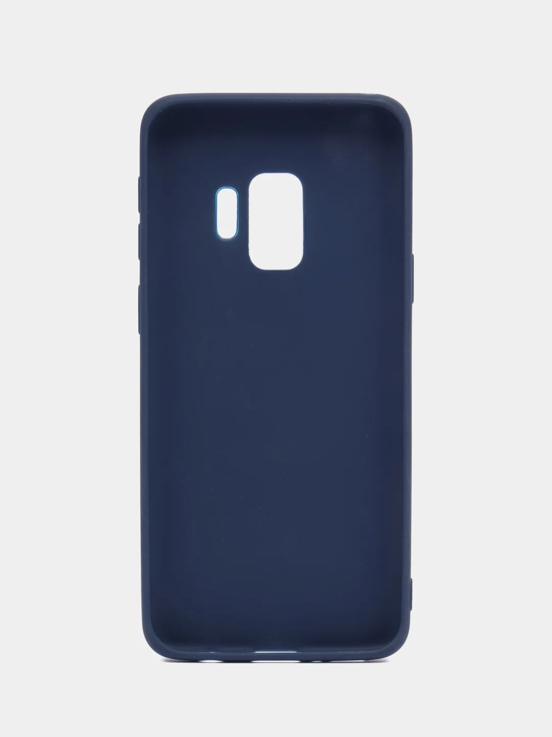 Бирюзовый силиконовый цветной чхол для Samsung S9