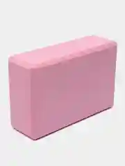 Блок для йоги, розовый