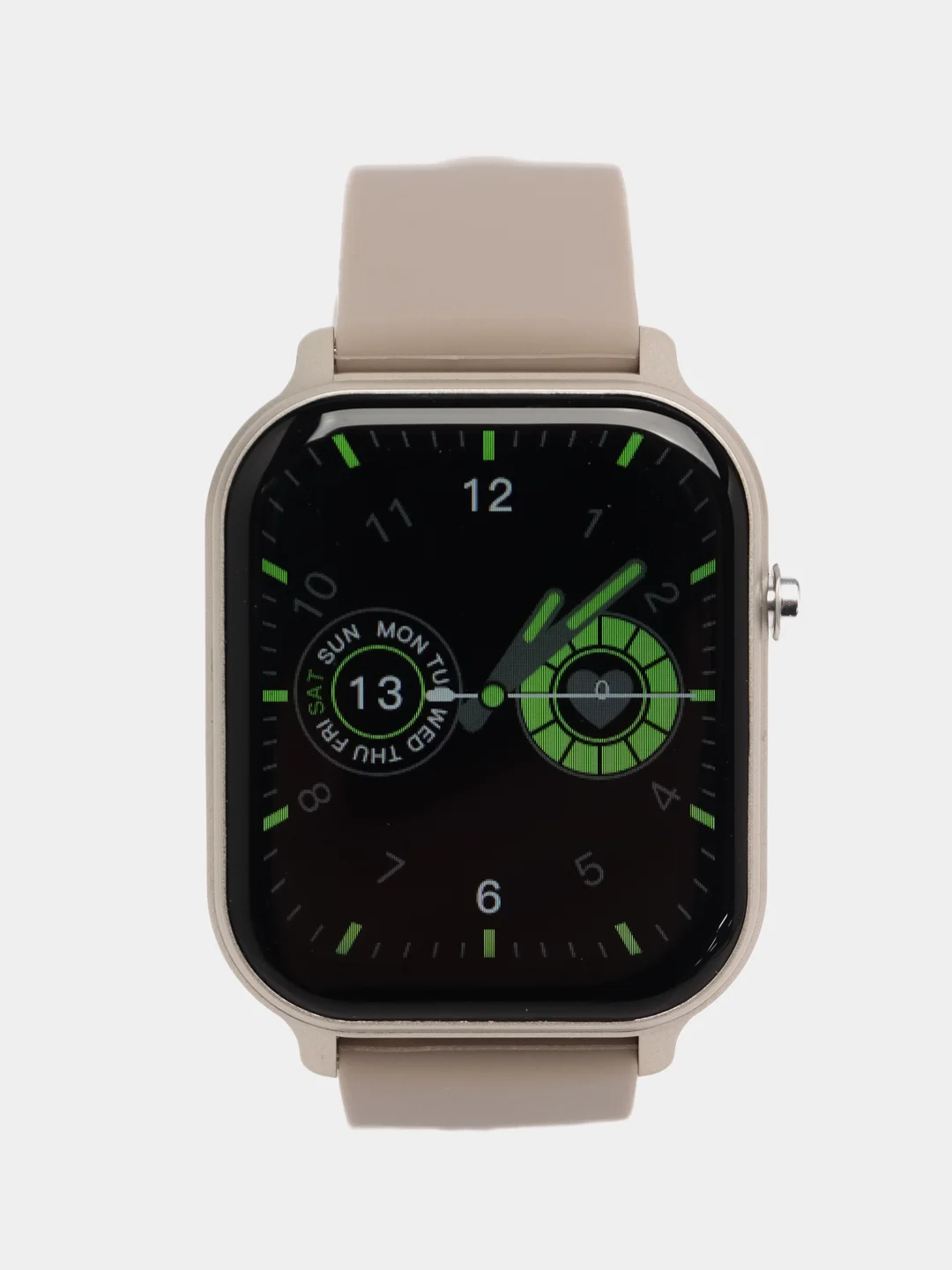 Серый умные часы Smart Watch B06 с силиконовым ремешком, с таймером, фитнес-трекером